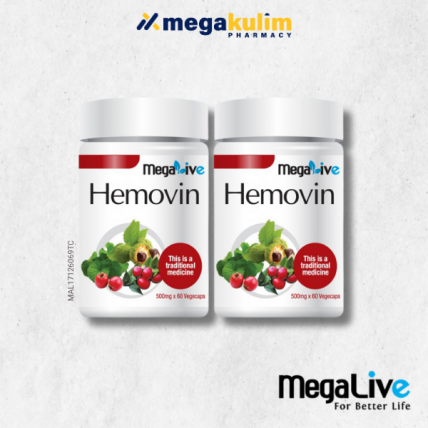 Megalive Hemovin (2 x 60's)
