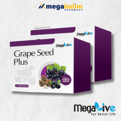 MegaLive Grape Seed Plus Capsule (2 X 30's)