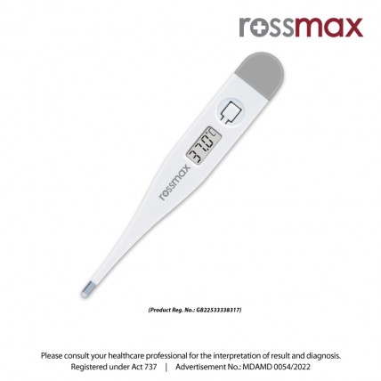 Rossmax Digital Thermometer TG100 (1 Unit)