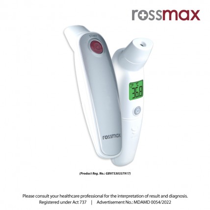 Rossmax Non-Contact Thermometer HA500 (1 Set)