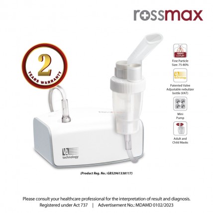 Rossmax NB60 Compact Nebulizer (Unit)