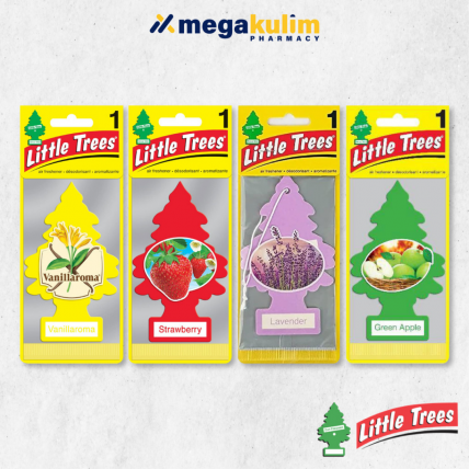 Little Trees Air Freshener (Vanillaroma / Strawberry / Lavender / Green Apple)