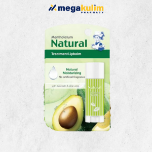 Mentholatum Lip Balm Natural Treatment 3g/Unit