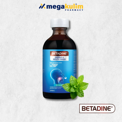 Betadine Gargle & Mouthwash 240mL