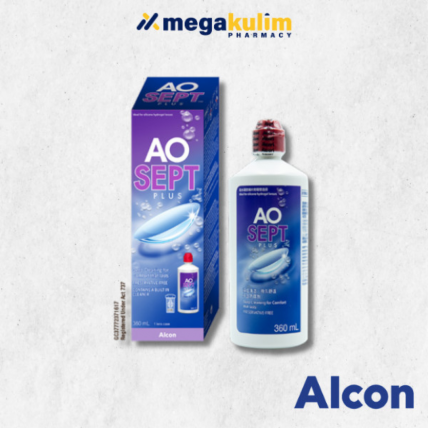 Alcon AOSEPT Plus Lens Solution 360mL