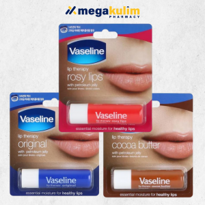 Vaseline Lip Therapy 4.5g (Original / Cocoa Butter / Rosy Lips)