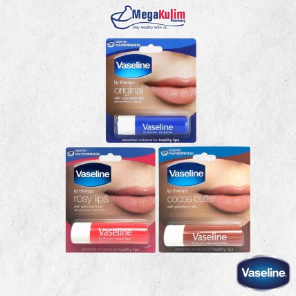 Vaseline Lip Therapy 4.5g (Original / Cocoa Butter / Rosy Lips)-Cocoa Butter