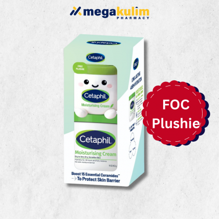 Cetaphil Moisturizing Cream 453g (FOC Plushie)