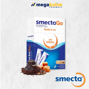Smecta Go Antidiarrheals Cocoa & Caramel Flavor 12 Sachets