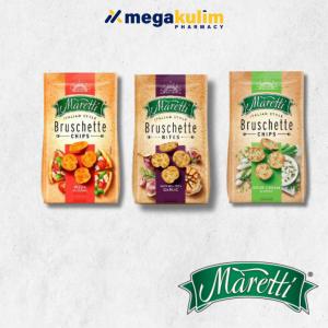 Maretti Oven Baked Bruschette Chips 70g (Pizza / Garlic / Sour Cream)