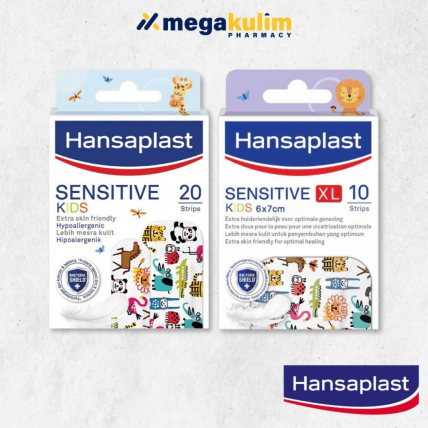 Hansaplast Kids Sensitive Plaster (20 's / 10's - XL)