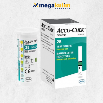 Accu-Chek Active Strips (25's/Box)