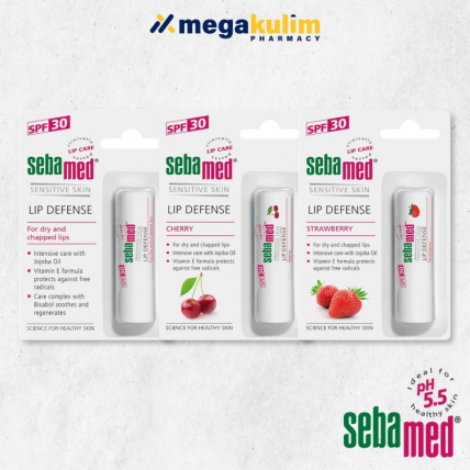Sebamed Lip Balm SPF30 (Original / Cherry / Strawberry)