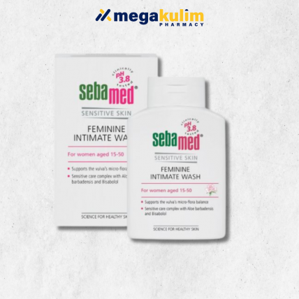 Sebamed Feminine Intimate Wash pH3.8 (200mL)