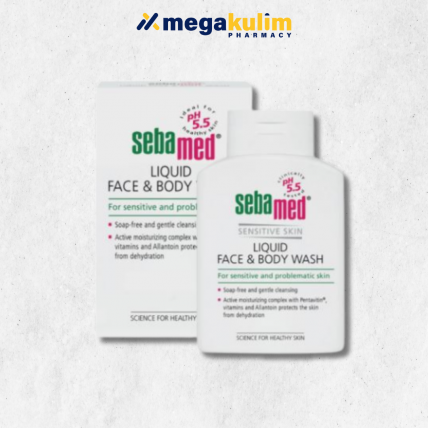 Sebamed Liquid Face & Body Wash (200mL)