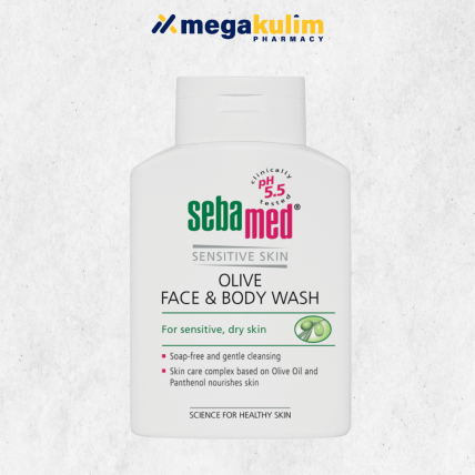 Sebamed Olive Face & Body Wash (200mL)