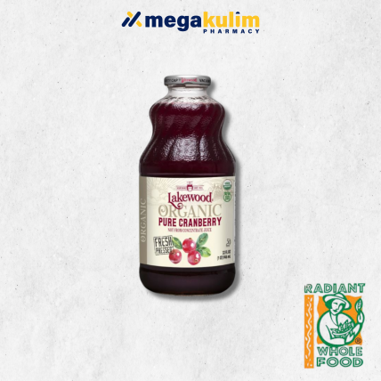 Lakewood Organic Pure Cranberry 946mL