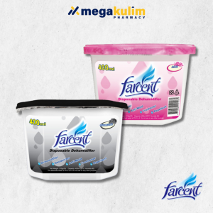 Farcent Disposable Dehumidifier (Rose/ Charcoal) 4X400mL