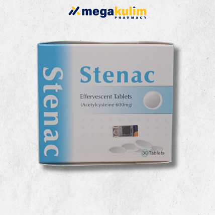 Stenac Effervescent 600mg (30 Tab/Box)