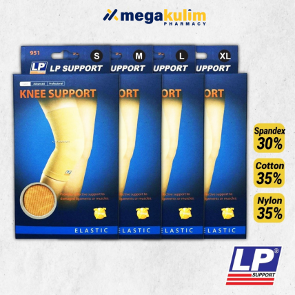 LP Elastic Knee Support 951 (S / M / L / XL)-L