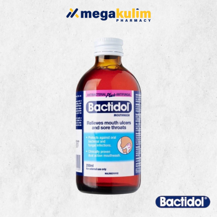 Bactidol Mouthwash 250mL