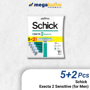 Schick Execta 2 Men Sensitive (5+2's/Pack)