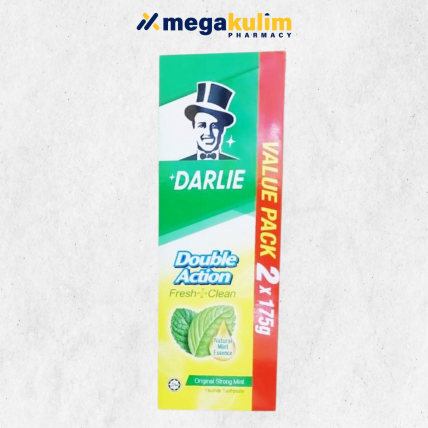 Darlie Toothpaste Double Action Fresh Clean 2x175g/Set