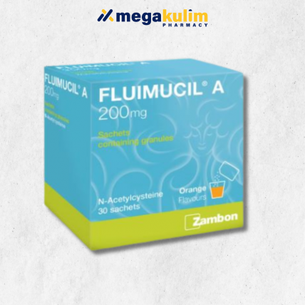 Fluimucil A 200mg (30 Tabs/Box)