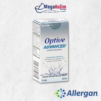 Allergan Optive ( Fusion / Advance / Lubricant Eye Drop ) -Advanced