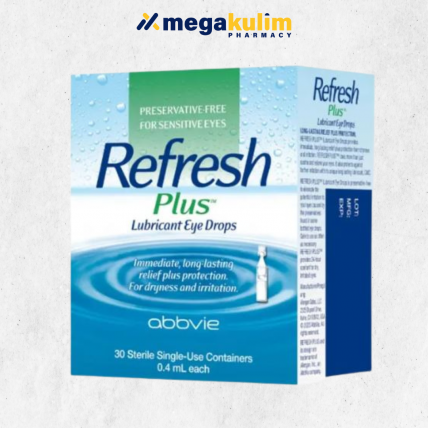 Refresh Plus Lubricant Eye Drops (30sx0.4mL/Box)