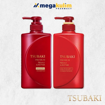 Tsubaki Premium Moist Repair 490mL (Shampoo / Conditioner)