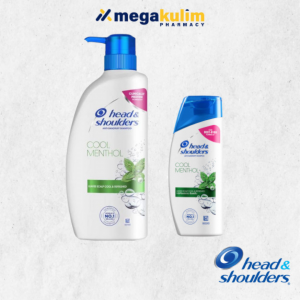 Head & Shoulders Cool Menthol Shampoo (70mL / 650mL)