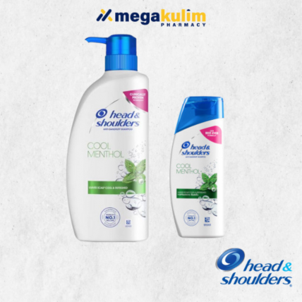 Head & Shoulders Cool Menthol Shampoo (70mL / 650mL)