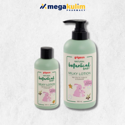 Pigeon Natural Botanical Baby Milky Lotion (200mL / 500mL)