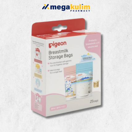 Pigeon Breastmilk Storage Bag 120mL(4oz) (25pcs/Box)