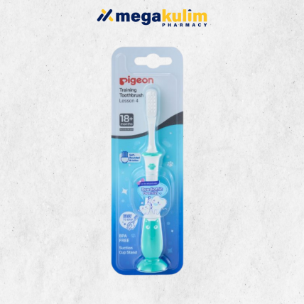 Pigeon Training Toothbrush Lesson 4 (Green) (1 Unit)