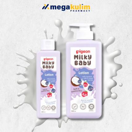 Pigeon Milky Baby Lotion ( 200mL / 500mL )