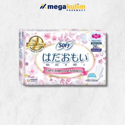 Sofy Hadaomoi Day Ultra Slim Wing 26cm (17pcs)