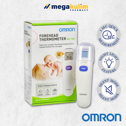 Omron Forehead Thermometer MC-720