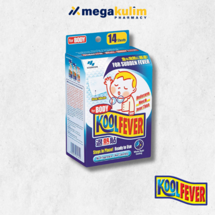 Koolfever Cooling Gel Sheer for Body ( 7 x 2 pcs / Box)