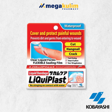 Kobayashi LiQuiPlast Liquid Bandage 10g