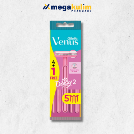 Gillette Venus Daisy2 Disposable Shaver (5's)