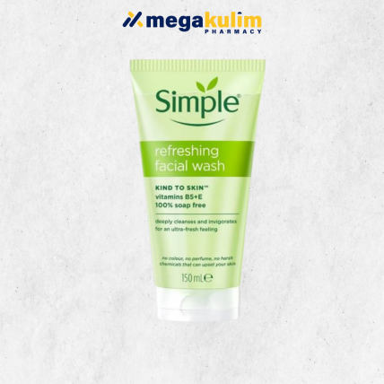 Simple Refreshing Facial Gel Wash 150mL