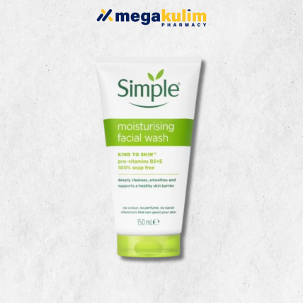 Simple Moisturizing Foam Facial Wash 150mL