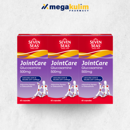 Seven Seas Jointcare Glucosamine 500mg (3x60 Capsules/Set)