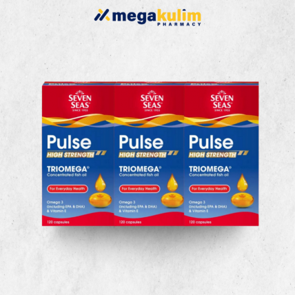 Seven Seas Pulse High Strength Triomega (3x120 Capsules)