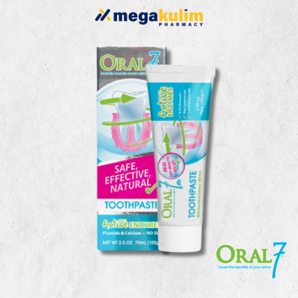 Oral 7 Real Dry Mouth Relief Toothpaste 75mL