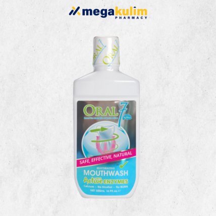 Oral 7 Rehydrating Mouthwash 500mL