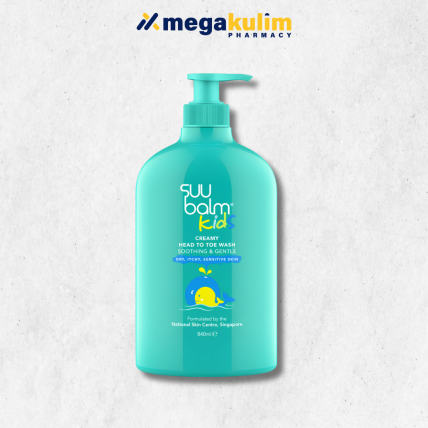 Suu Balm Kids Creamy Head to Toe Wash (840mL)