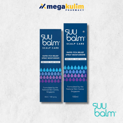 Suu Balm Scalp Care Spray Moisturizer (40mL/100mL)